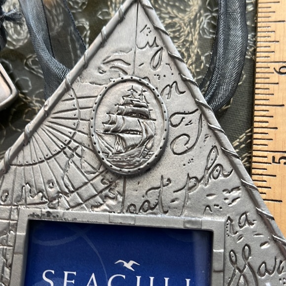 Nova Scotia Seagull Pewter hanging picture frame. New condition - Picture 4 of 10